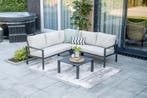 GI Springs aluminium loungeset - Carbon black, Verzenden, Nieuw, Overige materialen, Loungeset