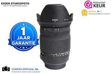 Sigma (Canon) 18-250mm DC HSM OS lens met 1 jaar garantie, Audio, Tv en Foto, Canon, Zo goed als nieuw, Lensdoppen, Canon EF-S