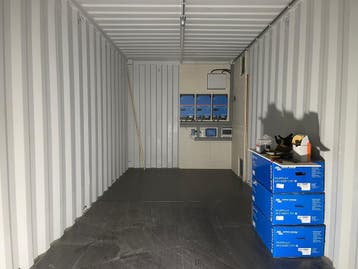 Accucontainer te koop, off grid, alternatief aggregaat, Doe-het-zelf en Verbouw, Containers