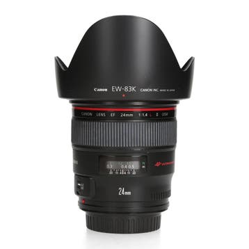 Canon EF 24mm F1.4 L II USM, Zo goed als nieuw