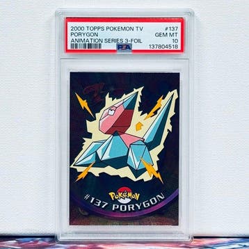 Pokémon Graded card - PORYGON #137 - Pokémon - PSA 10, Nieuw