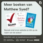 Bounce 9780007350520 Matthew Syed, Verzenden, Gelezen, Matthew Syed
