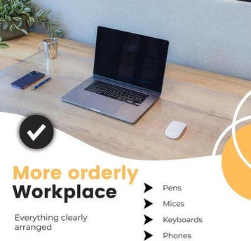 2dekans | Professionele Bureau Onderlegger [120 cm x 60 cm], Ophalen of Verzenden, Zo goed als nieuw, Merkloos