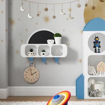 2dekans | SoBuy KMB86-W Wandplank voor Kinder, Hangende, Ophalen of Verzenden, Zo goed als nieuw