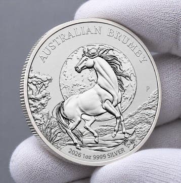 Australië. 1 Dollar 2026 – Australian Brumby – 1 oz Silver