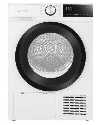 Wisberg Wbdr9a3wnb Warmtepompdroger Met Koolborstelloze, Ophalen of Verzenden, Nieuw, Voorlader, 85 tot 90 cm