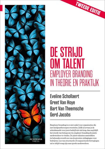 9789401477536 De strijd om talent | Tweedehands, Verzenden, Zo goed als nieuw, Eveline Schollaert