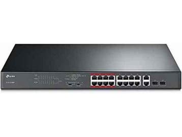TP-Link TL-SL1218MP - Netwerk Switch - 16 Poorten PoE+ -, Computers en Software, Netwerk switches, Verzenden, Nieuw
