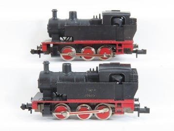 Minitrix N - 12052 - Tender locomotief (2) - 2x, Hobby en Vrije tijd, Nieuw