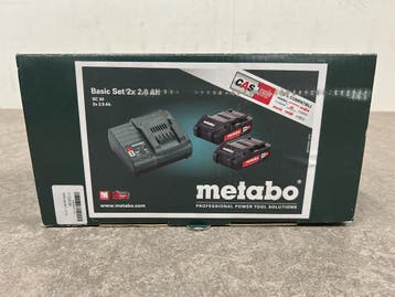 Veiling - Metabo basisset 18V 2,0 Ah, Nieuw