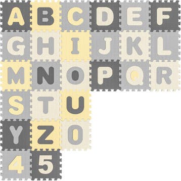 Puzzelmat 86-delig Grijs (Puzzels - Puzzles, Speelgoed), Verzenden, Nieuw