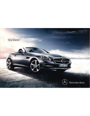 2011 MERCEDES BENZ SLK BROCHURE DUITS, Boeken, Nieuw, Author