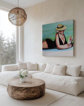 Yana Medow - Hot Days XL, Antiek en Kunst, Kunst | Schilderijen | Modern