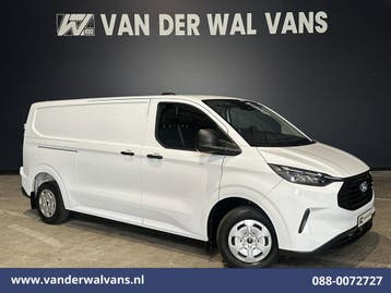 Ford Transit Custom | 2.0 TDCI 111pk L2H1 Euro6 Airco |, Auto's, Gebruikt, Euro 6, Wit, Dealer onderhouden