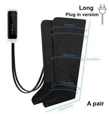 Luchtdruk Been- en Voetmassager met Afstandsbediening, Verzenden, Nieuw