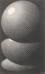 Maurits Cornelis Escher (1898-1972), Three Spheres I