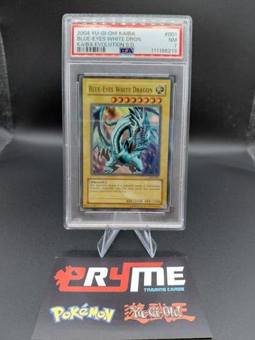 Konami - 1 Graded card - Yu-Gi-Oh! - Blue-Eyes White Dragon, Nieuw