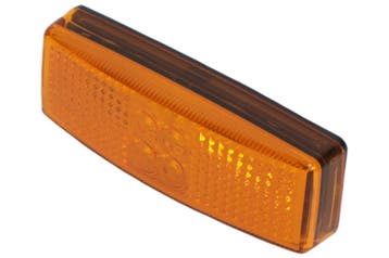 Rechthoekige zijmarkeringslamp - oranje/gele markeringslamp, Ophalen of Verzenden, Nieuw