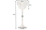 Decoratieve champagnekoeler CHAMPAGNE 80cm antiek zilveren, Huis en Inrichting, Woonaccessoires | Vazen, Ophalen of Verzenden