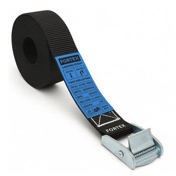 FORTEX spanband met gesp – 25mm breed - 125/250daN - 5 meter, Verzenden, Nieuw