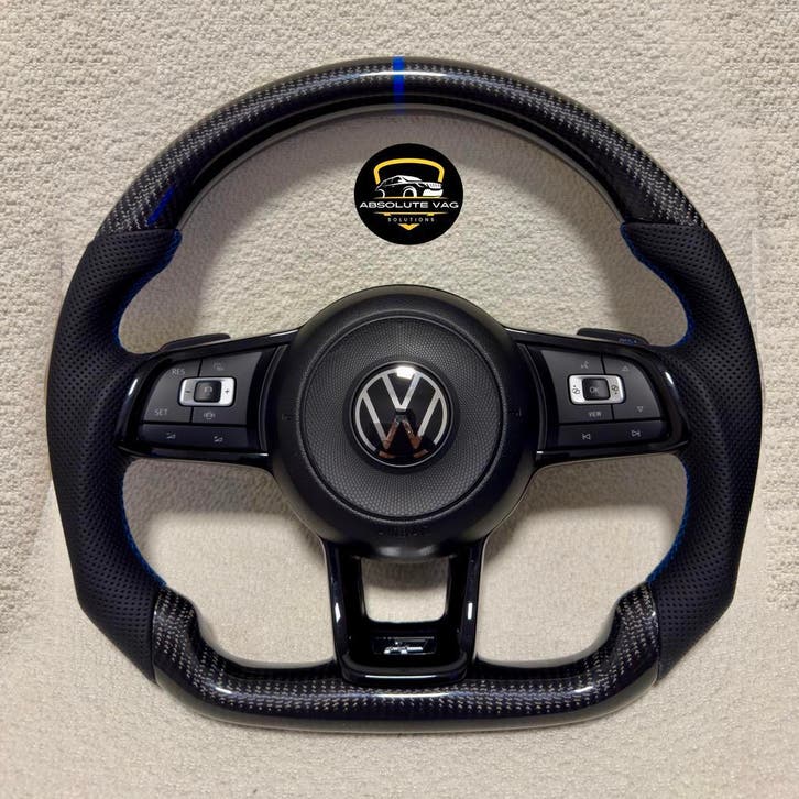 VW Golf 7 / 7.5 R Carbon Stuurwiel – NIEUW, Origineel, Auto diversen, Tuning en Styling