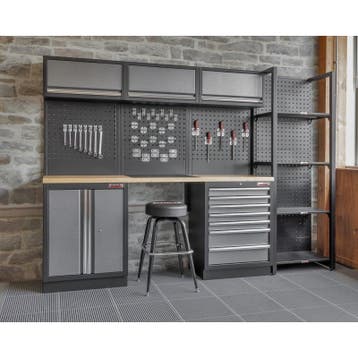 Werkbank Set 274 x 46 x 200 cm met Gereedschapswand en, Ophalen of Verzenden, Nieuw