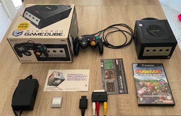 Nintendo - Gamecube - Gamecube con caja mas mando memory, Spelcomputers en Games, Nieuw