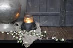 Namaak tak met bloesem wit 95 cm, Huis en Inrichting, Woonaccessoires | Kunstplanten en Kunstbloemen, Ophalen of Verzenden, Nieuw