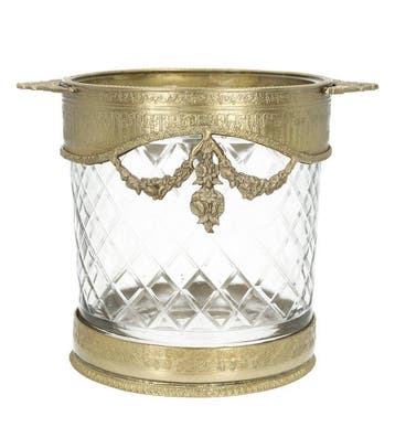 Flessenonderzetter - Glas, Koper