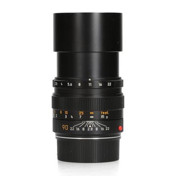 Leica 90mm f/2.8 Elmarit-M (11807) - 1 jaar garantie, Audio, Tv en Foto, Fotografie | Lenzen en Objectieven, Ophalen of Verzenden