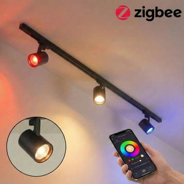SMART 1-fase Railverlichting | 100CM |3x Railspot PLUTO, Huis en Inrichting, Lampen | Plafondlampen, Ophalen of Verzenden, Nieuw