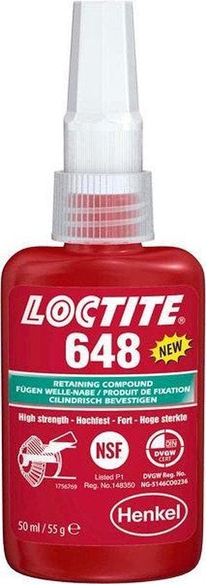 Loctite 648 50 ml, fles, Verzenden, Nieuw