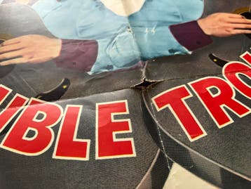 Elvis Presley - Originele filmposter Double Trouble (1967), Ophalen of Verzenden, Gebruikt, Poster, Artwork of Schilderij