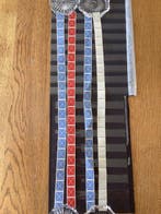 Nederland 1930/1937 - Testpostzegels in postfrisse stroken, Gestempeld