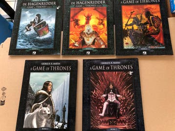 5 Strips - Game of Thrones - in nieuwstaat, Ophalen of Verzenden, Zo goed als nieuw, Boek of Spel