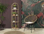 STOEL PANAMA GRID MET KUSSEN CM 72X56,5X88, Huis en Inrichting, Stoelen, Ophalen of Verzenden, Nieuw