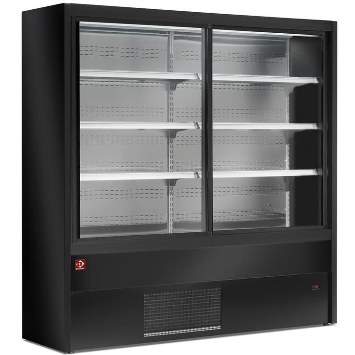 Diamond Wandkoeling | PADOVA | Zwart | 0°C/+2°C | Geforceerd, Witgoed en Apparatuur, Koelkasten en IJskasten, Ophalen of Verzenden