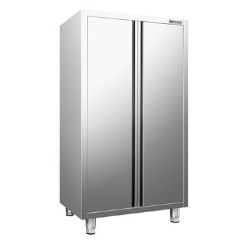 GGM Gastro | RVS hoge kast AISI 304 PREMIUM - 1000x600mm - 2, Verzenden, Nieuw in verpakking, RVS Meubilair