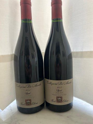 2001 & 2003 sole e Olena Collezione De Marchi - Toscane IGT, Verzamelen, Wijnen, Nieuw