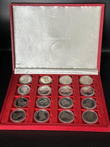 Frankrijk. Collection Panthéon – Aux Grands Hommes, 12 x
