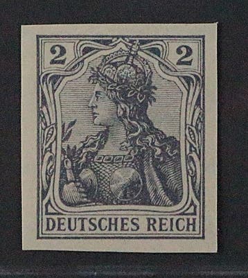 Duitse Rijk 1905 - Duitse Rijk 83 I U ** Germania Vreedruk, Gestempeld