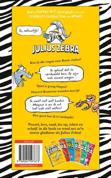Hoe word ik een gladiator? / Julius Zebra 9789024597673, Verzenden, Zo goed als nieuw, Gary Northfield