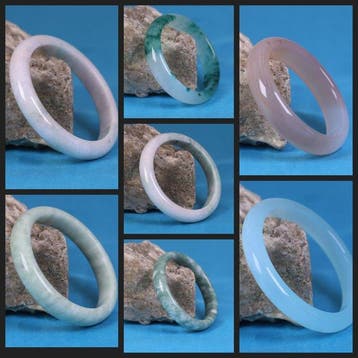 jadeiet Natuurlijke jadeiet - NGTC-certificaat - armband,