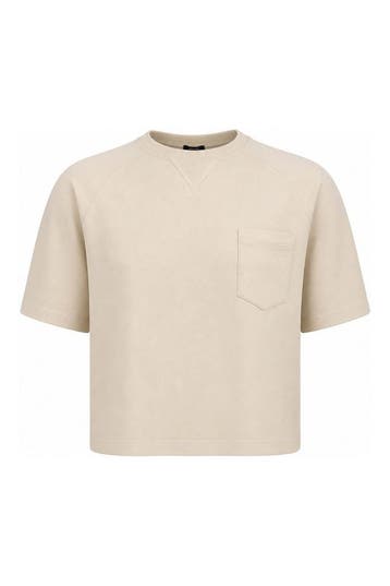 Denham T-shirt in maat L Wit, Verzenden, Zo goed als nieuw, Wit, Denham