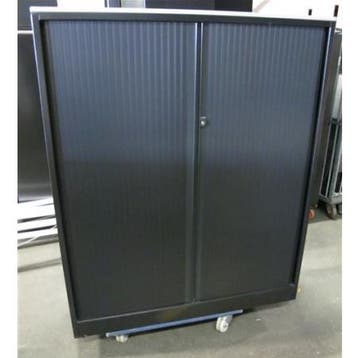 (MDK-102995) Ahrend roldeurkast 143 cm hoog, Ophalen of Verzenden, Gebruikt