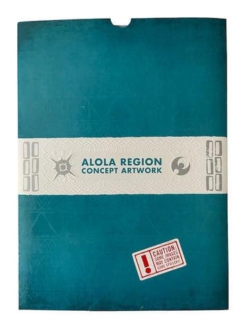 Pokemon Alola Region Concept Artwork! 8 Poster Print Set, Verzenden, Nieuw