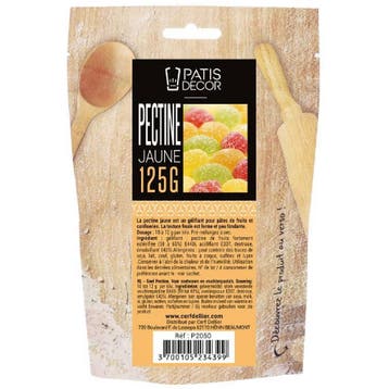 Patis Decor Pectine Geel 125g, Verzenden, Nieuw