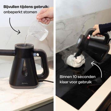 2dekans | Techweise TS Compact Handstoomreiniger - 15, Huis en Inrichting, Schoonmaakartikelen, Ophalen of Verzenden