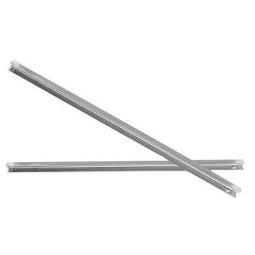 GGM Gastro | RVS geleiderset - 470x30x24mm - voor SN54 |, Verzenden