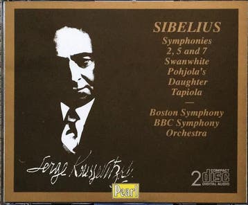 cd - Jean Sibelius - Koussevitzky Conducts Sibelius (Symp..., Verzenden, Zo goed als nieuw